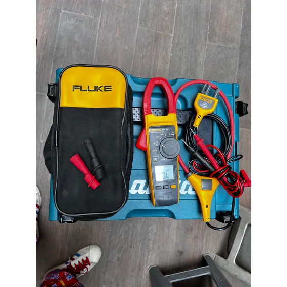 Amperímetro Fluke 376 Fc Con Sonda Puntas Originales Funda