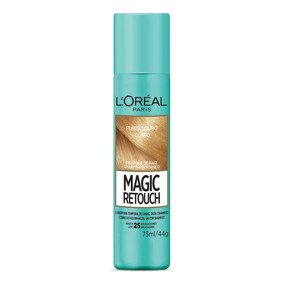 Retocador De Raíces Loreal Magic Retouch 75 Ml Rubio Claro