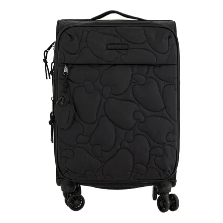 Mala Farm Etc Me Leva Pequena Puffer - Preto Preto
