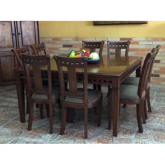 Comedor 8 Puestos  150 Cm De Largo