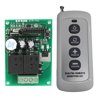 Kit De Controlador De Velocidad De Motor De 12 V Con Control Kit De Controlador De Velocidad De Motor De 12 V Con Control