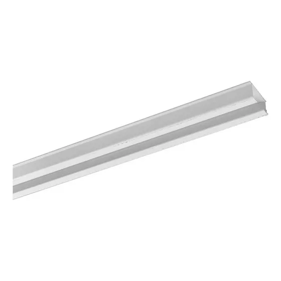 Trilho Suíço Simples Maxi 2,40m Alumínio P/ Gesso E Drywall