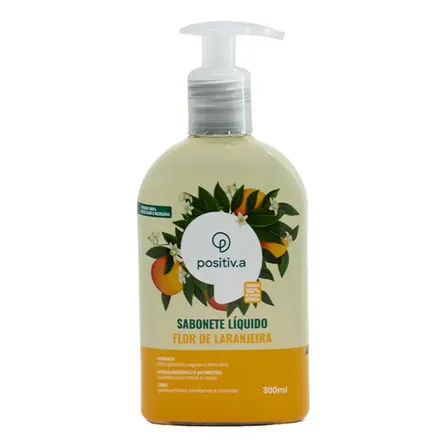 Sabonete Líquido Mãos E Corpo Hipoalergênico Positiva 300ml