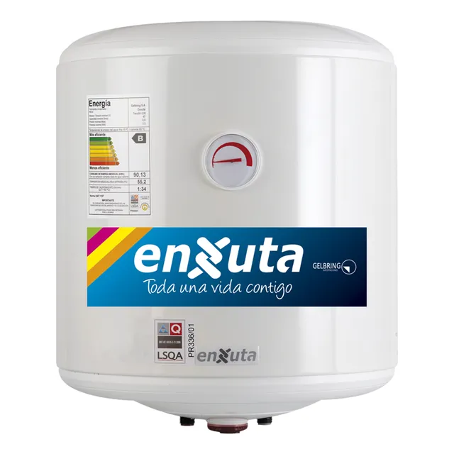 Calefon Termotanque Enxuta 40 Litros Acero