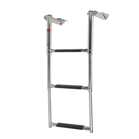 Escalera Telescópica Para Barco De Acero Inoxidable De 3 Pas