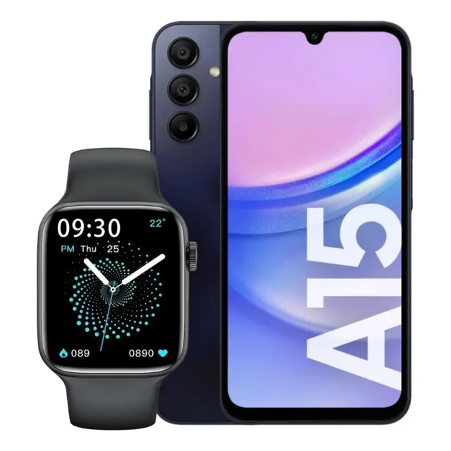 Samsung Galaxy A15 128gb Regalo Smartwatch Negro