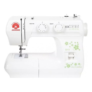 Máquina De Coser Janome 2212 Color Blanco Máquina De Coser Janome 2212 Color Blanco
