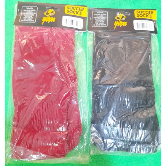 Medias Futbol Béisbol Niños  Ystonrojas Y Negras
