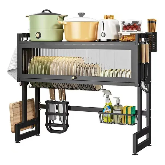 Seca Platos Escurridor Utensilios Porta Tablas Cubierto 65cm