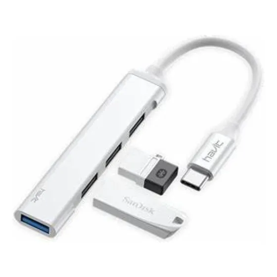 Hub Usb Tipo C 4 Puertos C-809