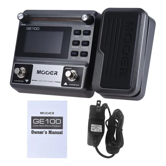 Mooer Gm-100 Pedal Multiefeitos Guitarra/baixo - 66 Efeitos