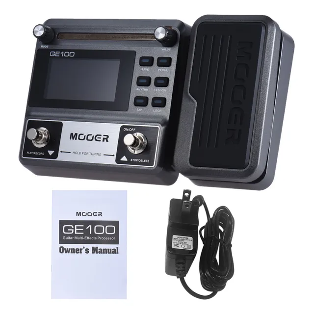 Pedal Multiefectos Mooer Gm-100 Guitarra/bajo - 66 Efectos