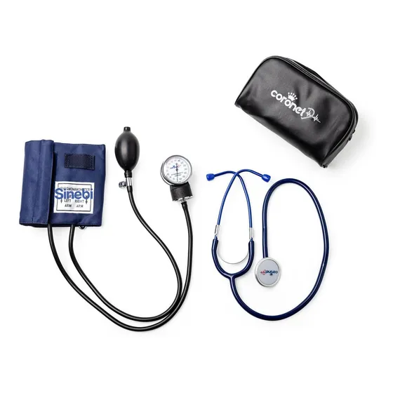 Tensiómetro Obeso Xl Coronet Hs-50c + Estetoscopio + Estuche
