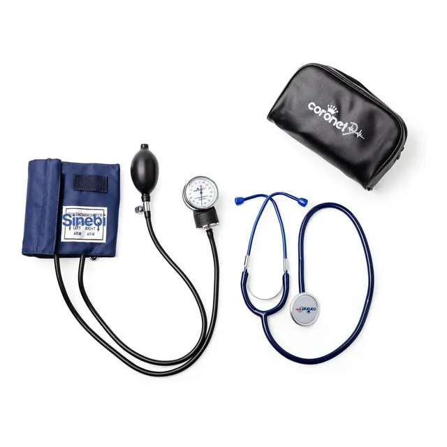 Tensiómetro Obeso Xl Coronet Hs-50c + Estetoscopio + Estuche