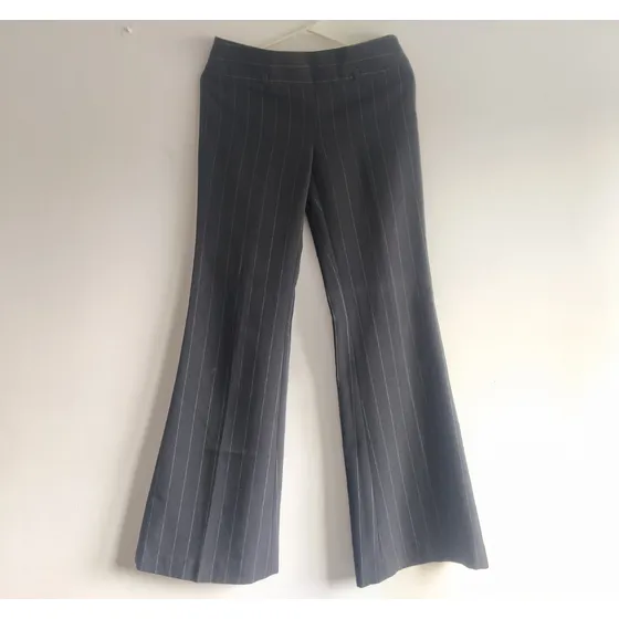 Pantalón De Vestir De Dama Gris Oscuro T34, Jan Basic, Usado