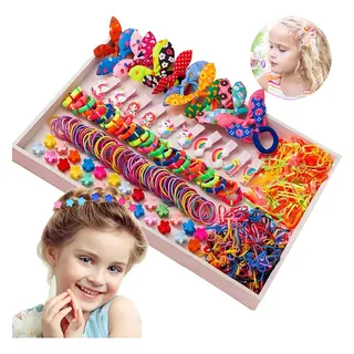 Accesorios Para Mujer Kit 899 Ligas De Cabelo Infantil Mini Light Coral