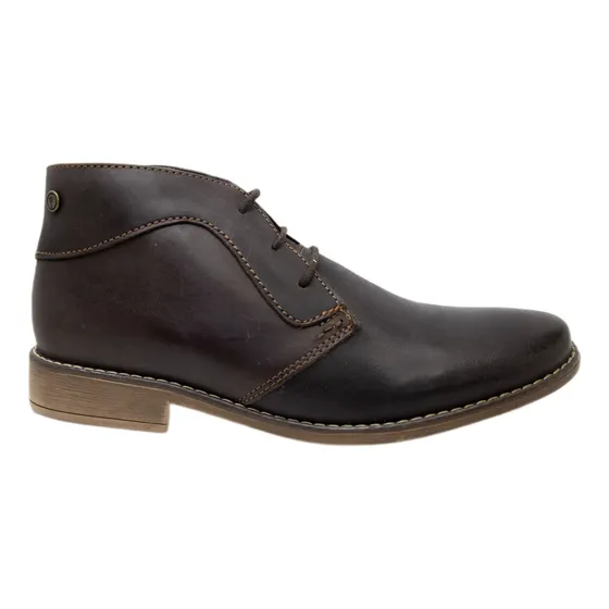 Botin Hombre Piel Moka Verdetabaco - Manolo 443x