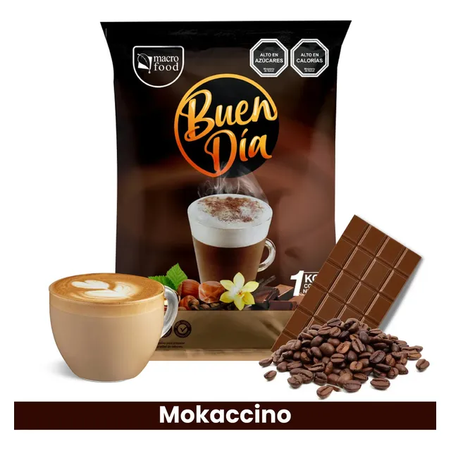 Café Buen Día  Para Ventus Y Vending. Sabores A Elección Mokaccino