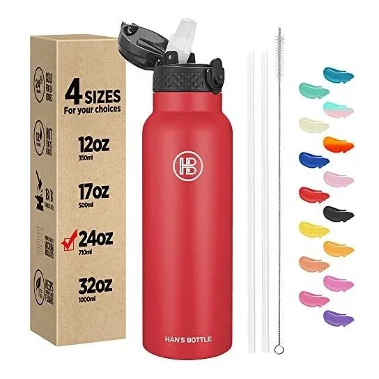 Botella De Agua Deportiva Para Botellas De Han - 24 3y2cd