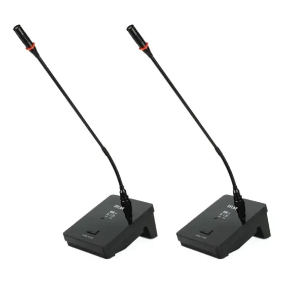 Microfone Sem Fio Dylan Udx-33gs Uhf Gooseneck Duplo