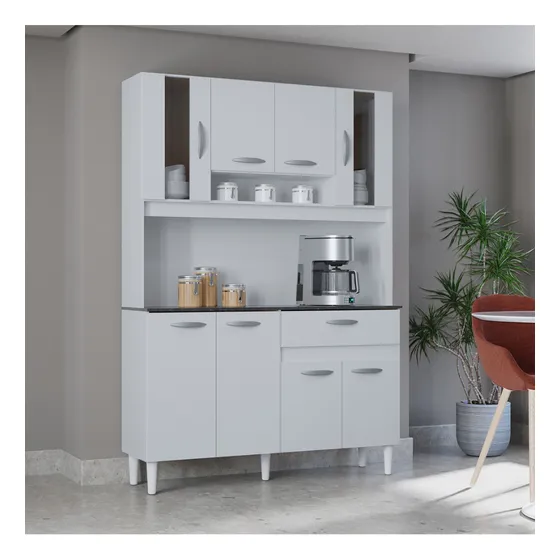 Kit De Cocina Coral 8 Puertas