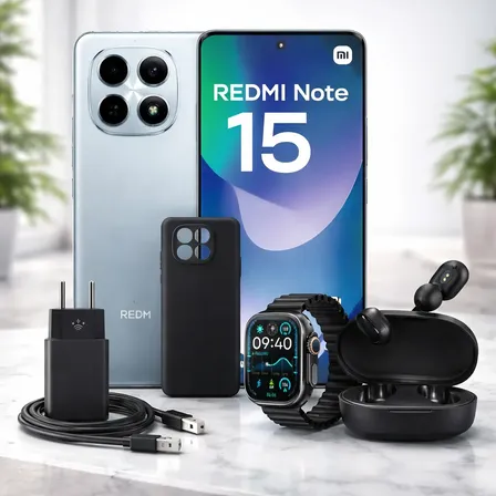 Xiaomi Redmi Note 15 Dual Sim 256gb 8gb+acessorio De Brind