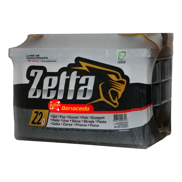 Bateria 100 Amp Zetta