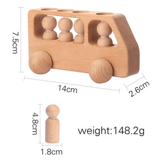 Beech Bus - Autobús Pequeño Transfronterizo De Madera De Hay Beech Bus - Autobús Pequeño Transfronterizo De Madera De Hay