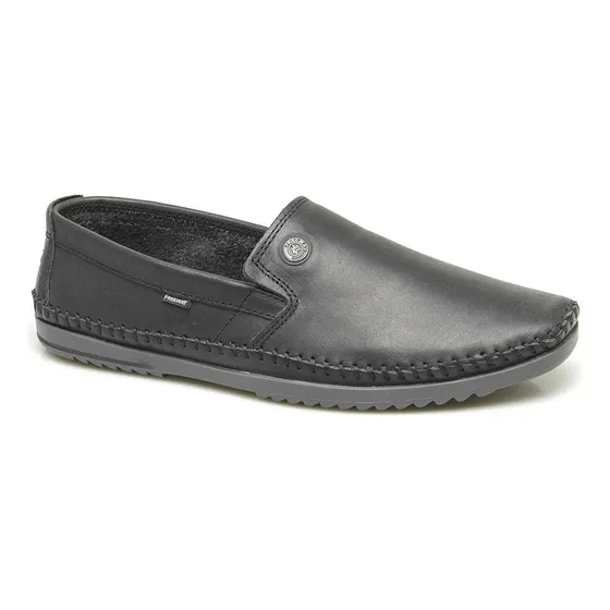 Mocasines Freeway Logan Hombre Adulto Lona Cuero.
