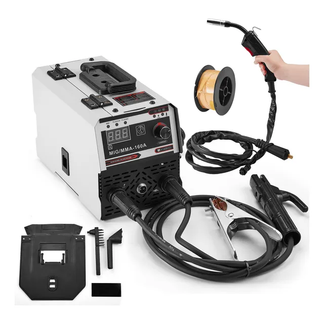 Soldadora Inverter 3 En 1 Portatil Microalambre 110v/220v