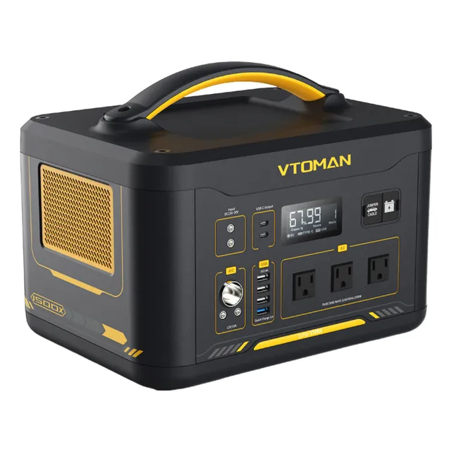 Vtoman Jump 1500x Generador Solar 828wh/1500w