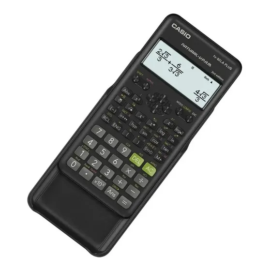 Calculadora Cientifica Casio FX-82LAPLUS-BKW 2da Edición Full Color Negro