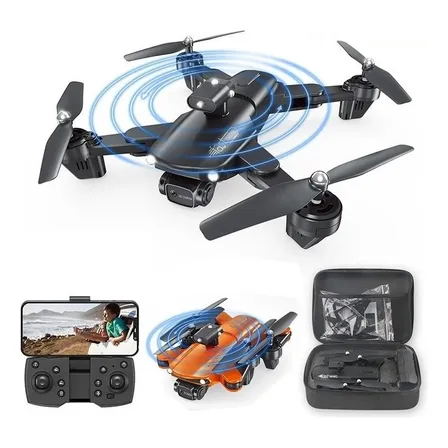 Mini Drone Doble Cámara Full Hd Wifi 2,4 Ghz Sensor Graveda