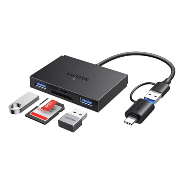 Ugreen Lector De Tarjetas Sd, Usb C Usb 3.0,