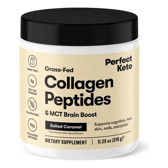 Proteína En Polvo Con Péptidos De Colágeno Perfect Keto Salt