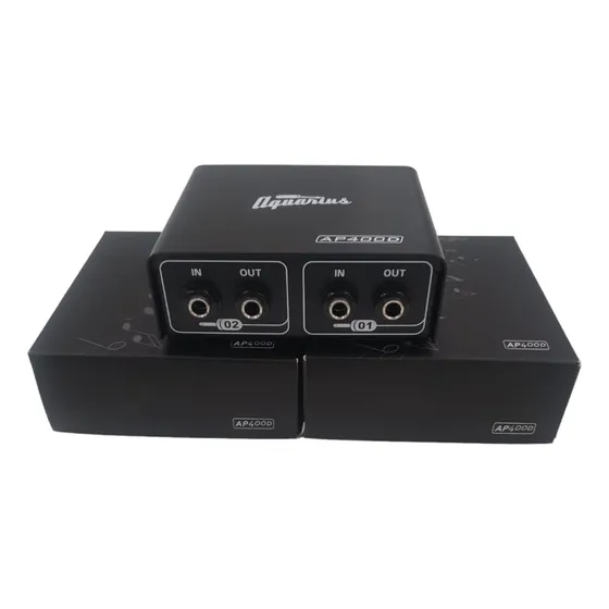 Kit 3 Direct Box Duplo Passivo - Cabos Aquarius S/v