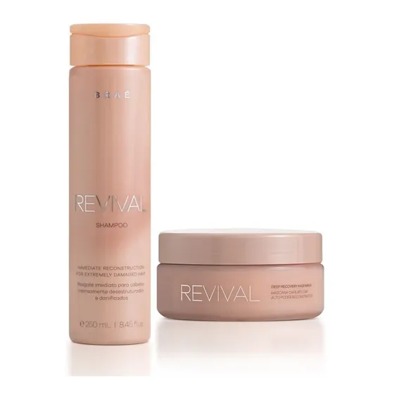 Braé Revival Kit Shampoo 250ml + Máscara 200g