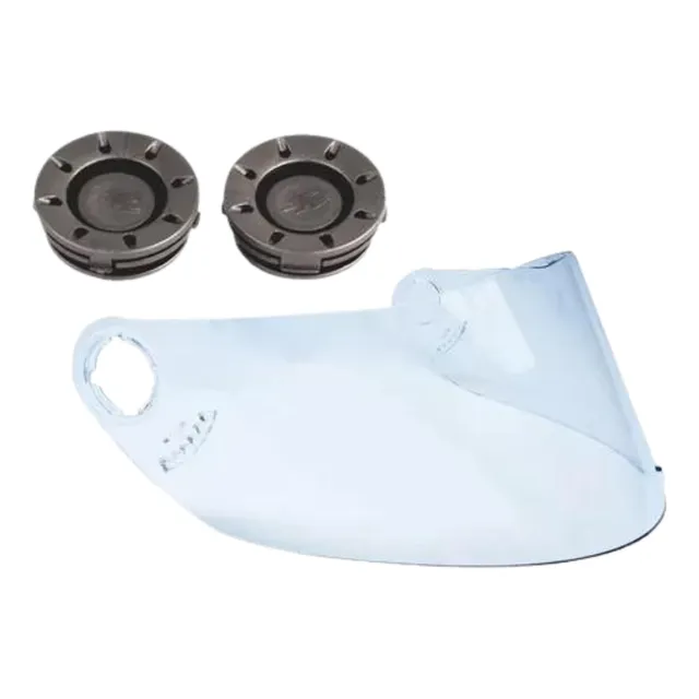 Kit Reparo Fixação Botão + Viseira Capacete Mixs Mx Fokker