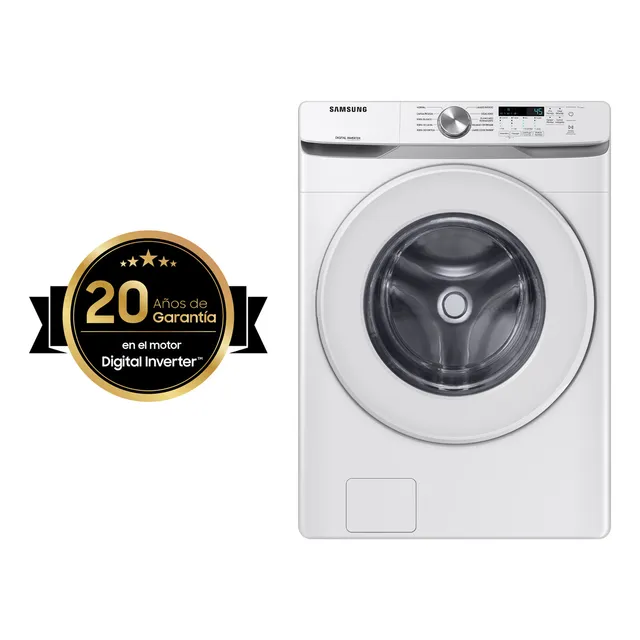 Lavadora automática Samsung inverter hasta 20kg 127V color blanco impecable