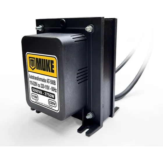Transformador 5000va 110/220v - 220/110v Bivolt Muke Tools