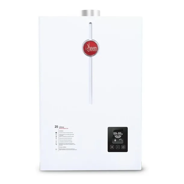 Calentador De Agua Rheem Instantáneo 25 Litros/min A Gas Lp