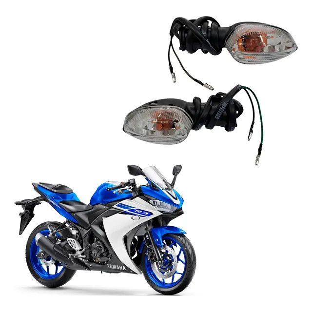 Par De Pisca Completo Traseiro Yzf R3 2018 A 2024
