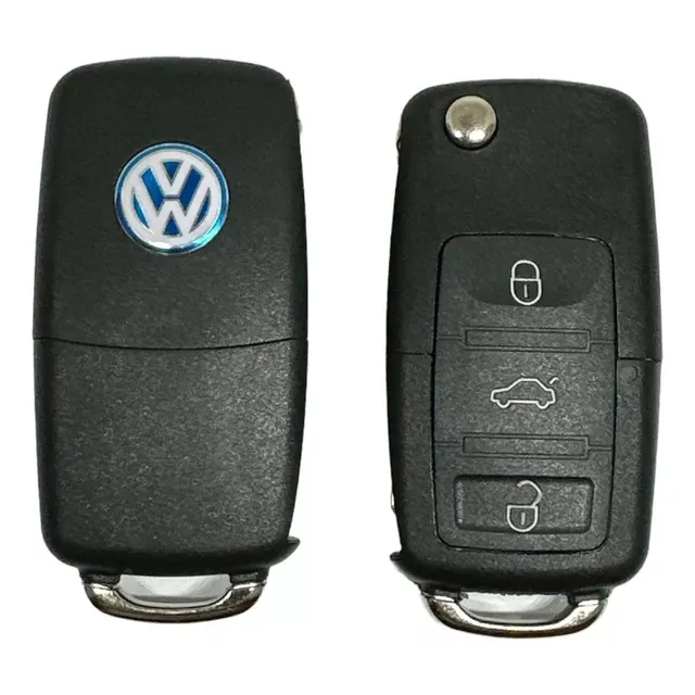 Chave Canivete Olimpus Led Vermelho Vw Gol G1 G2 G3 G4 G5