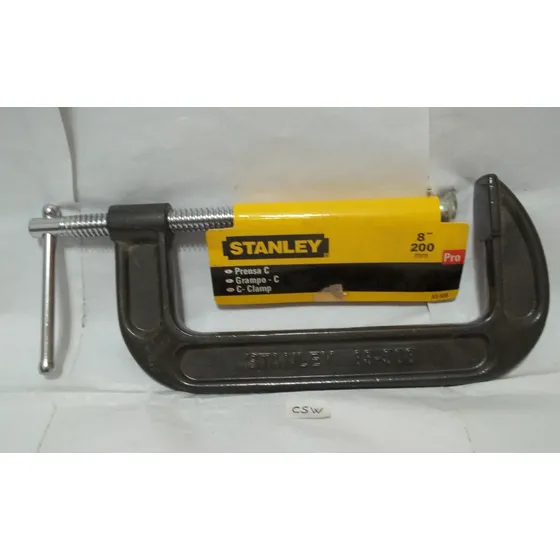 Prensa Tipo C Sargento 8 PuLG.-200 Mm Stanley Pro