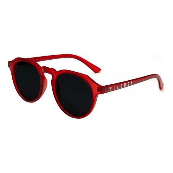 Lentes De Sol So Long! Smash Mustang Polarizado Filtro Uv400 Mustang Rojo Negro Rojo Rojo