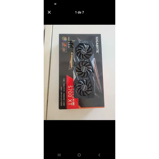 Rx 5700 Xt 8g  Oc Gigabyte