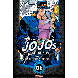 Jojo's Bizarre Adventure Stardust Crusaders N.6, De Hirohiko Araki. Serie Jojo's Bizarre Adventure, Vol. 6. Editorial Panini, Tapa Blanda En Español. Jojo's Bizarre Adventure Stardust Crusaders N.6, De Hirohiko Araki. Serie Jojo's Bizarre Adventure, Vol. 6. Editorial Panini, Tapa Blanda En Español.