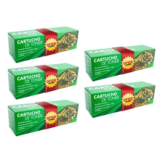 5 Pza Cf248x Toner Nuevo 48x Compatible Con M15