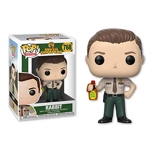 ¡funko Pop!películas: Super Troopers - Conejo, J45ru
