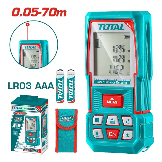 Medidor De Distancia Laser 70m Total Tmt57026